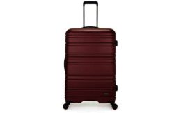Antler Saturn Large 4 Wheel Suitcase - Burgundy